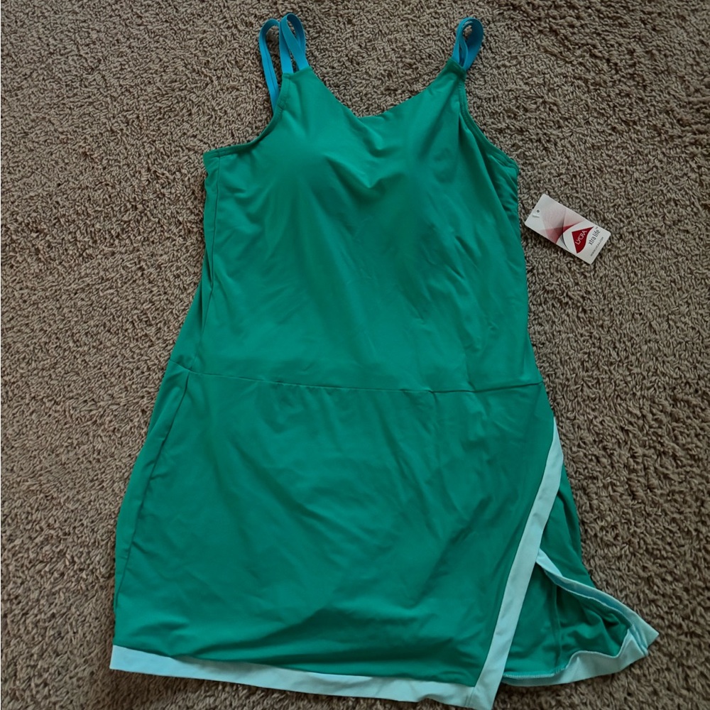 NWT Lands End Swim Dress Swimsuit
